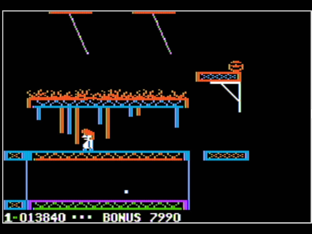 Gameplay of Sammy Lightfoot for Apple II